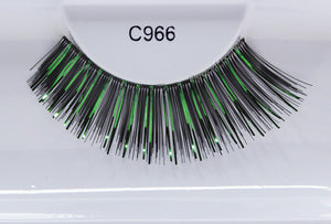 C966 Green Metallic Mix Carnival Color Lash
