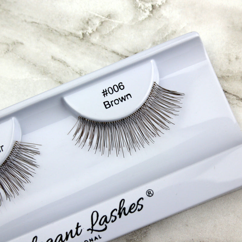 natural-looking false eyelashes | Elegant Lashes #006 Black