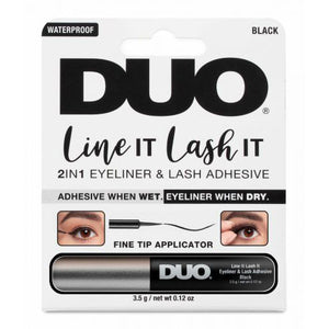 DUO Line It Lash It 2-in-1 Eyeliner & Lash Adhesive - BLACK