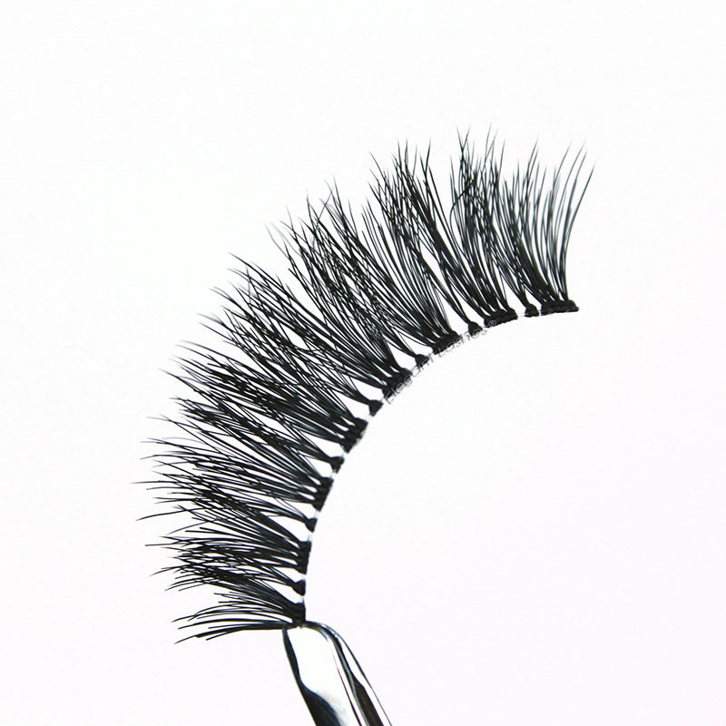 Coquette | Better Than Mink faux mink cruelty free tapered 3d human hair false eyelashes by Elegant Lashes