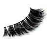 Double-stacked glam wispy 100% Natural human hair false eyelashes | Elegant Lashes #RIZ 